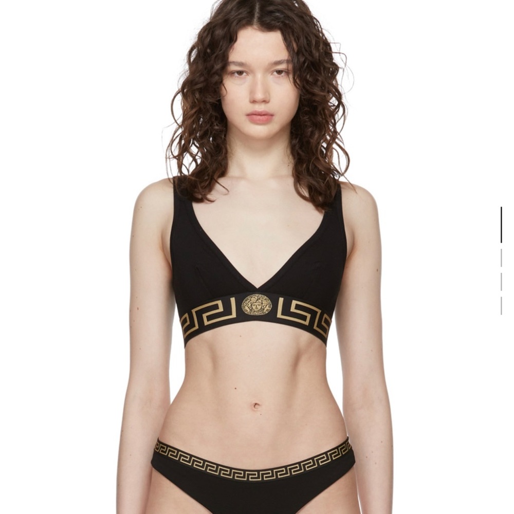 VERSACE GRECA BORDER BRALETTE
Size 3 - Picture 9 of 10